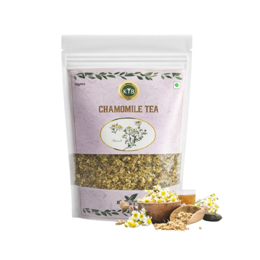 Brooklane Chamomile Tea pouch packaging design 1