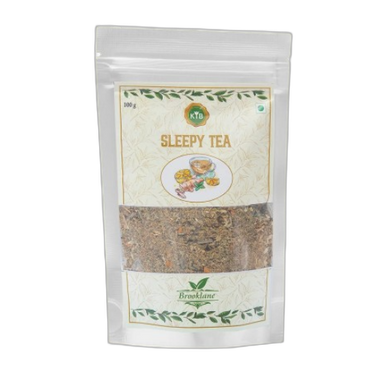 Brooklane Sleepy Tea pouch packaging design 1