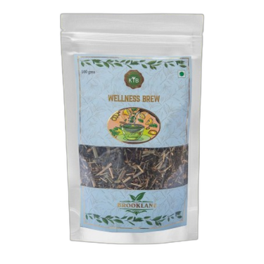 Brooklane Wellness Brew pouch packaging design 1