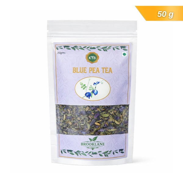 Brooklane Organic Blue Pea Tea pouch front view