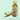 Bottle of Brooklane Eucalyptus Oil with eucalyptus leaves and flowers on a light green background