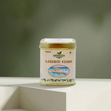 Brooklane Tea Gift Box with Kashmiri Kahwa luxury tea hamper