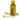 Bottle of Brooklane Lemongrass Oil with lemongrass stalks on a white background