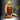 Bottle of clove oil with a label on a wooden background